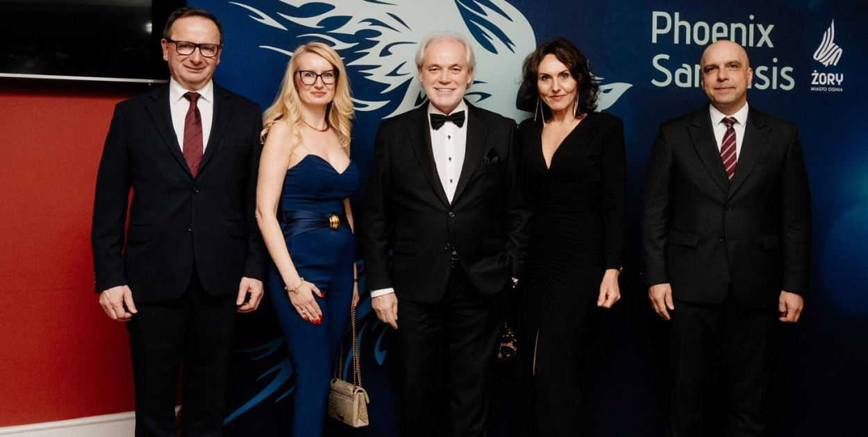 Senator Szejnfeld na gali Phoenix Sariensis. Wspomniał o pilskich „Oskarach”