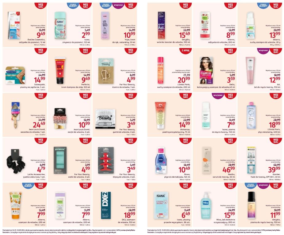 Promocja Rossmann kosmetyki 